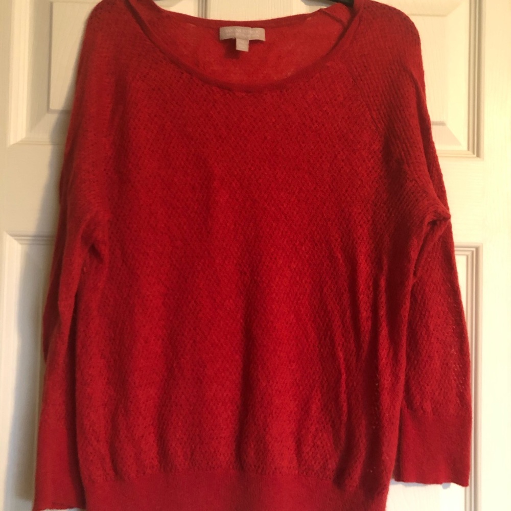 Red Banana Republic Red Womens Medium Sweater
